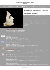 LOCANDINA MARIA CARTA